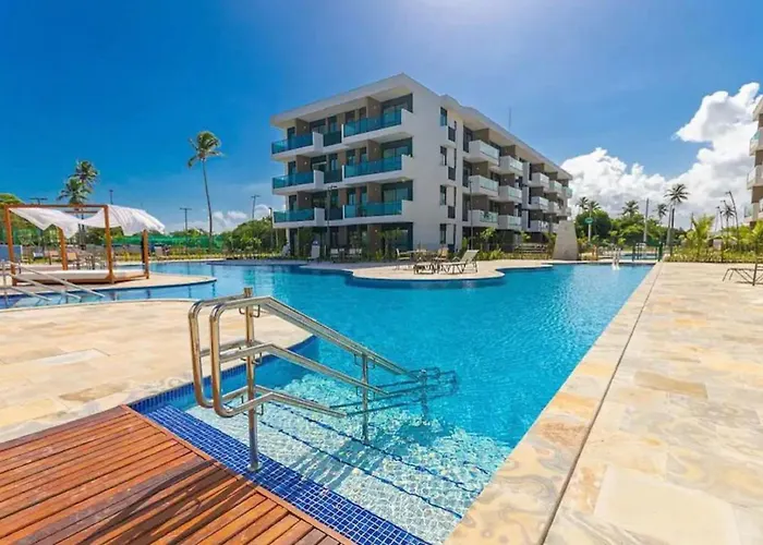 Flat Makia Beach Experience 118C - Muro Alto - Pôrto das Galinhas